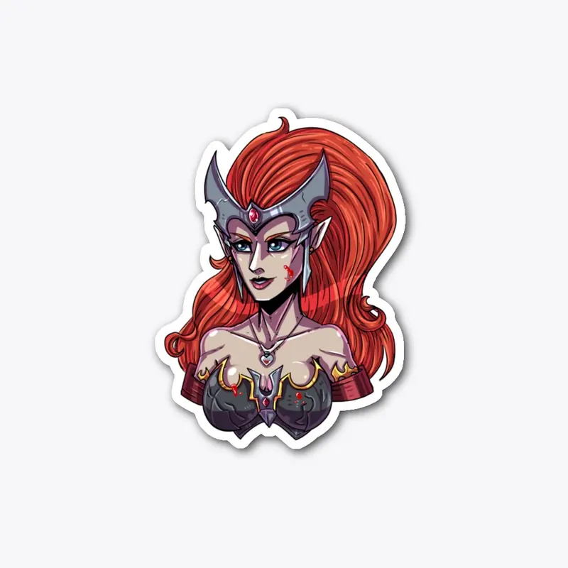 Elf Sorceress Sticker