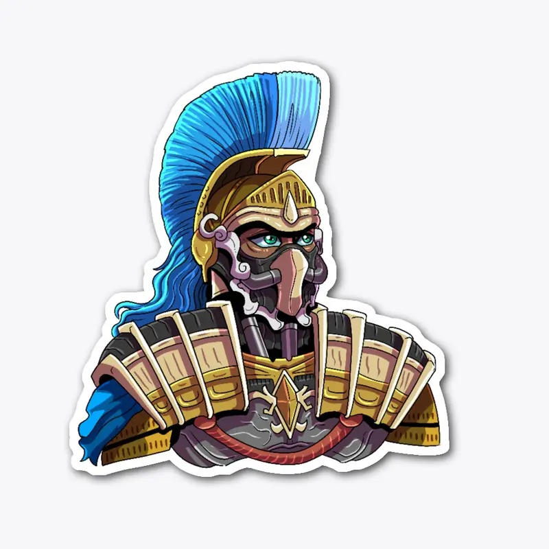 City Warrior Sticker