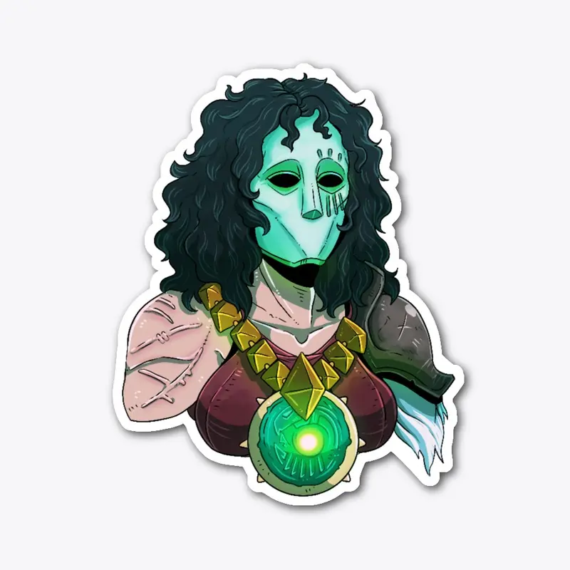 Jade Worshipper Sticker