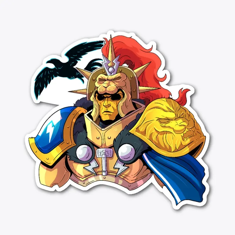 Lightning Warrior Ranger Sticker