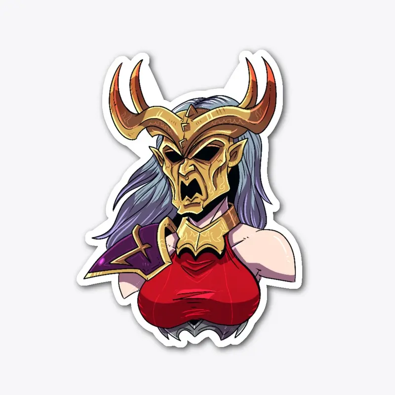 Gladiator Elf Sticker