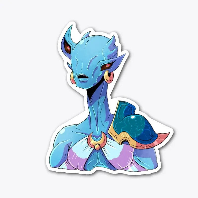 Weird Sorceress Sticker