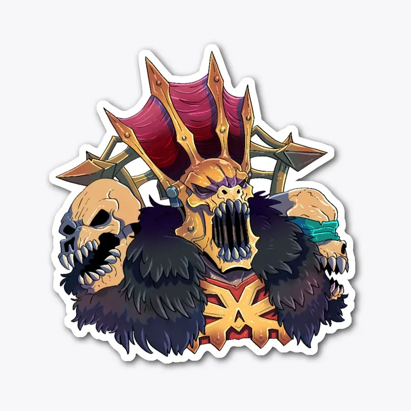 Chaos Hound Worshipper Sticker