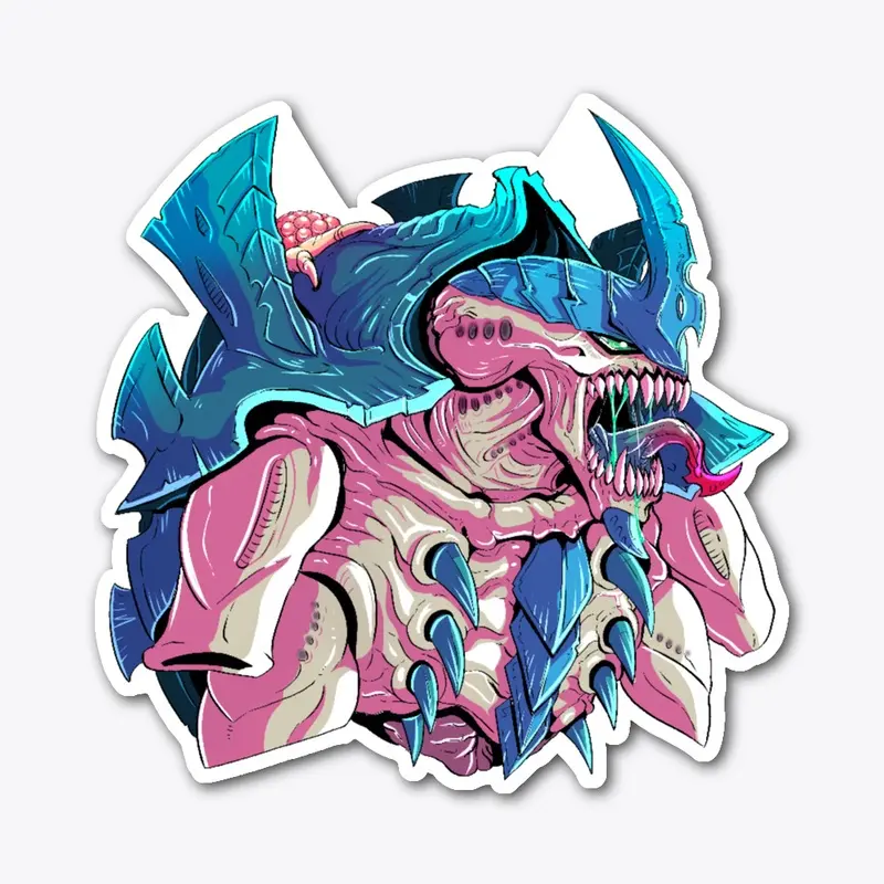 Alien Swarm Leader Sticker